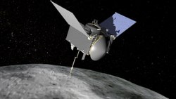 NASA'nın OSIRIS-REx uzay aracı, Bennu göktaşından parçalar toplamaya çalışıyor