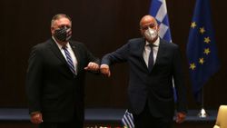 ABD Dışişleri Bakanı Mike Pompeo, Yunan mevkidaşı Nikos Dendias ile görüştü
