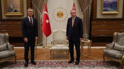 Cumhurbaşkanı Erdoğan, Stoltenberg'i kabul etti
