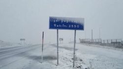 Yılın ilk karı Ardahan'ın Posof ilçesine yağdı