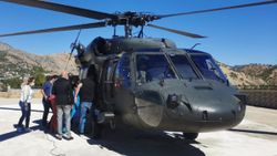 Tunceli'de kalbi duran yaşlı adam, askeri helikopterle Elazığ'a kaldırıldı