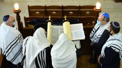 Bakü'de, Rus Ortodokslar ve Yahudiler, Azerbaycan için dua etti