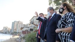 KKTC Başbakanı Ersin Tatar, Maraş'ı ziyaret etti