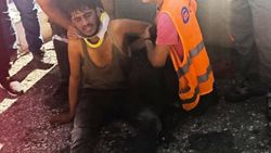 Sakarya'da otoyol şantiyesinde üzerinden silindir geçen işçi hayatını kaybetti