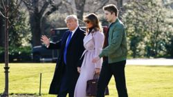Melania Trump: Oğlumuz da koronavirüse yakalandı