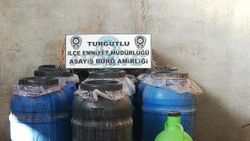 Manisa'da 2 ton sahte içki ele geçirildi