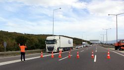 Bolu Dağı Tüneli, geçici olarak trafiğe açıldı