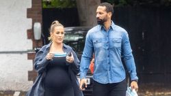 Hamile Kate Ferdinand, eşi Rio ile görüntülendi