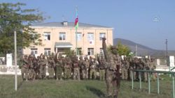 Zengilan'a Azerbaycan bayrağı dikildi