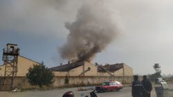 Kütahya Cezaevi'nde yangın çıktı