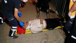 Adana'da su kanalına düşen vatandaş kurtarıldı
