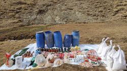 Van'da PKK'ya ait mühimmat ele geçirildi