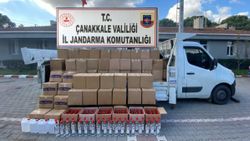 Çanakkale’de 2,5 ton etil alkol ele geçirildi