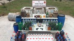 Kocaeli’de 3 bin 154 litre sahte içki ele geçirildi