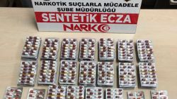 Tekirdağ'da şüpheli araçtan sentetik ilaç çıktı