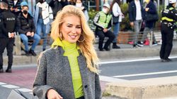 Burcu Esmersoy, F1 aracını gölgede bıraktı