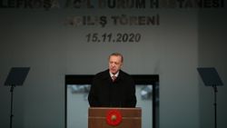 Cumhurbaşkanı Erdoğan, Lefkoşa Acil Durum Hastanesi açılışında