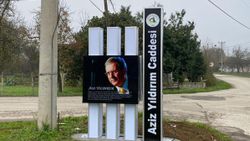 Aziz Yıldırım'ın ismi Düzce'de caddeye verildi
