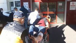 Bursa'da pazara giderken silahlı saldırıya uğradı