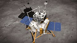 Chang'e 5, the vehicle launched from China to the moon, has entered orbit