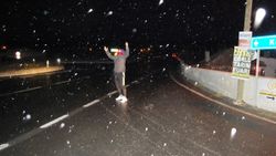 Tekirdağ'da kar yağışı başladı