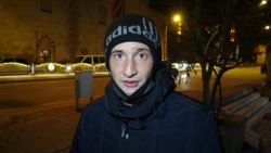 Edirne'de gidecek yeri olmayan adama, polis sahip çıktı