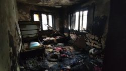 Ağrı’da baba ve 2 çocuğu, yangında öldü