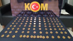 Şanlıurfa'da 100 sahte Cumhuriyet altını ele geçirildi