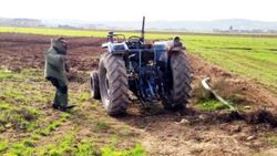 Cerablus'ta bomba yüklü traktör imha edildi
