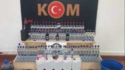 Denizli'de sahte içki üretimine 12 ayda 45 operasyon