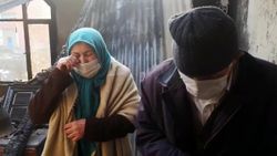 Iğdır'da yaşlı çiftin, evleri yandı