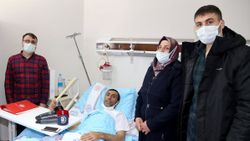 Kazakistan'da rahatsızlanan tır şoförü, uçakla Türkiye'ye getirildi
