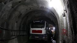 Bolu'daki su tünelinin iç kaplaması tamamlandı