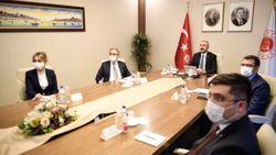 Bakan Gül, Adliye personelleri ile bir araya geldi
