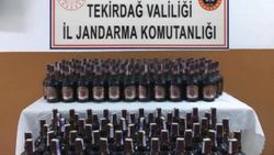 Tekirdağ'da 165 şişe sahte içki ele geçirildi: 4 gözaltı