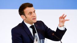 Emmanuel Macron, 'Tek Gezegen Zirvesi'nde konuştu