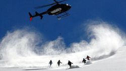 Rize Kaçkarlar'da heliski heyecanı başladı