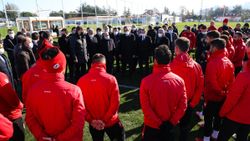 Samsunspor'un 'kara gün' anıtı açıldı