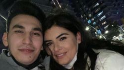 Hanife Gürdal'ın kar eğlencesi hastanede bitti