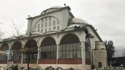 Manisa’da fırtına cami minaresini devirdi