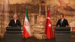 Zarif - Çavuşoğlu ortak basın toplantısı