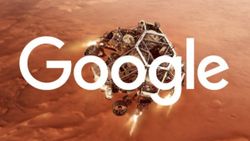 Google'dan havai fişekli Perseverance kutlaması