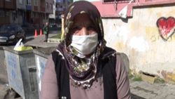 Sultangazi'de alışverişe giden kadın çantasını yanlışlıkla çöpe attı