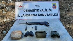 Amanoslarda PKK'ya ait sığınak ele geçirildi