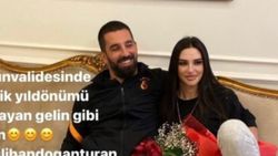 Arda Turan'dan Aslıhan Doğan'a: Gelin gibi gelin