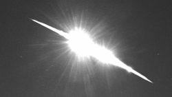 İngiltere semalarında meteor görüntülendi