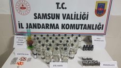 Samsun'da kaçak içki operasyonu