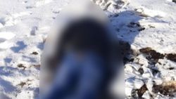 İran sınırında donmuş erkek cesedi bulundu