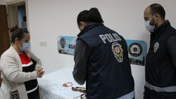 Amasya'da tüp bebek tedavisi için biriktirdiği kayıp altınlarına kavuştu