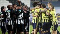 Beşiktaş-Fenerbahçe maçının ilk 11'leri